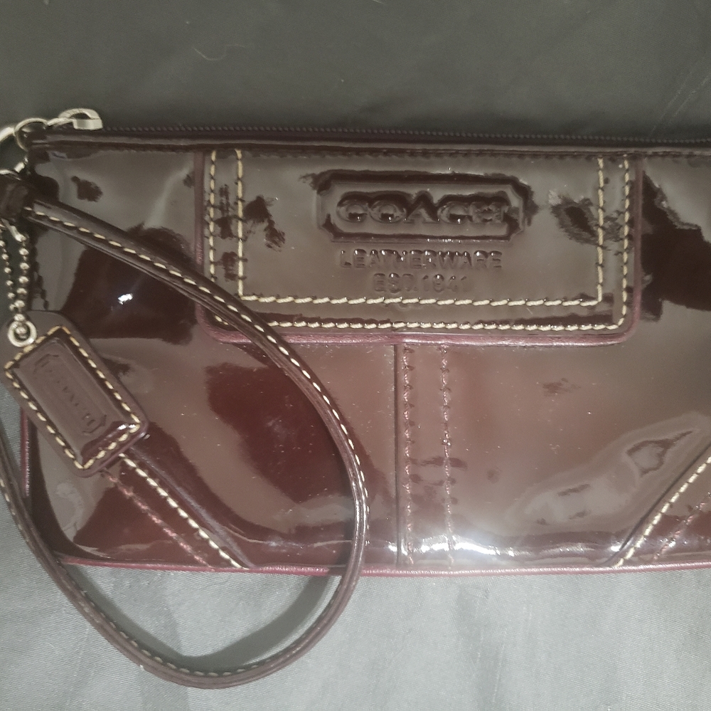 Vintage Coach Wristlet